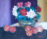 Apple and Flowers