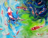 Aquatic Painting 16 by 20 inches (10P)