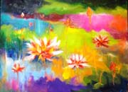 Flower Painting 20 by 24 inches (12F)