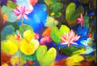 Flower Painting 20 by 24 inches (12F)